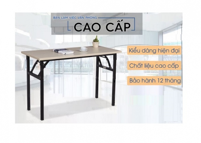 Bàn làm việc chân sắt ACEDEMY 01